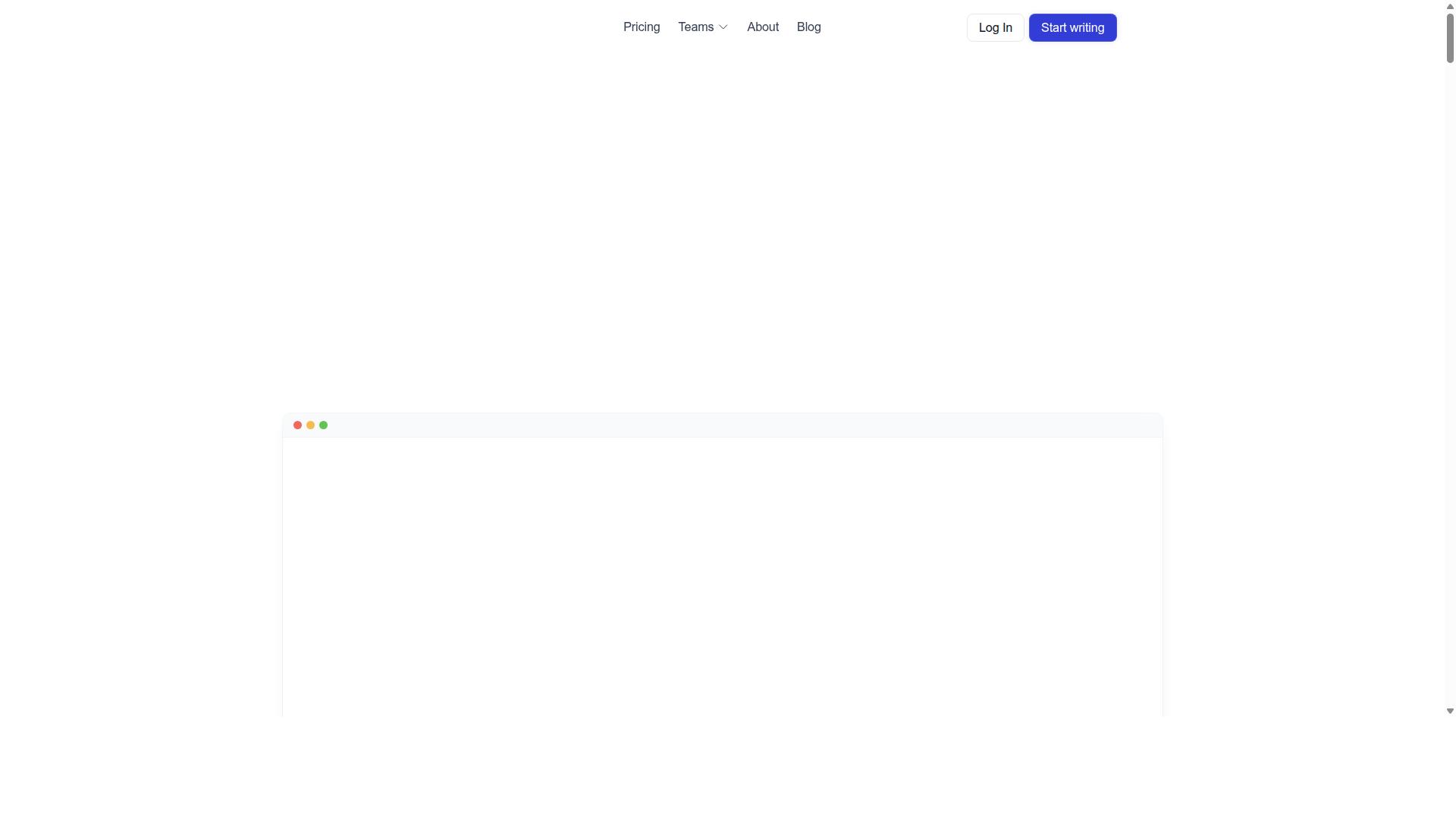 Jenni AI website