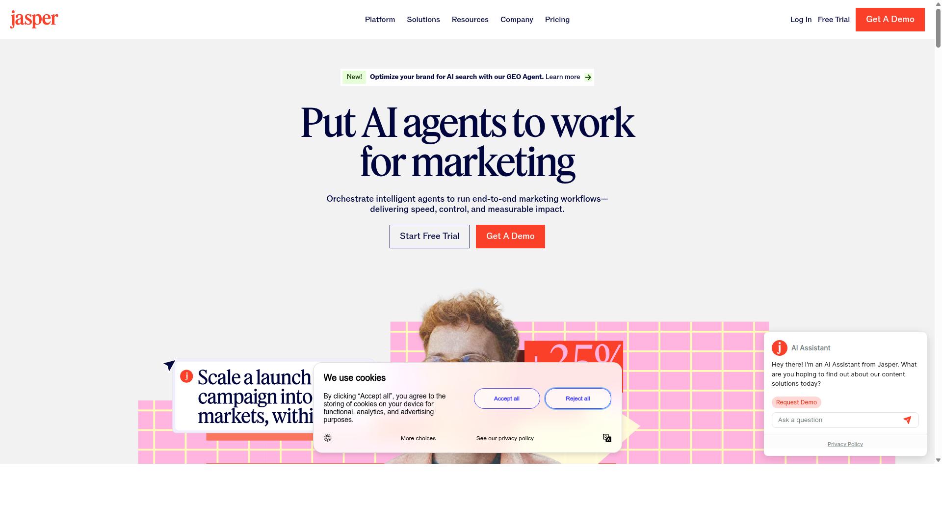 Jasper website