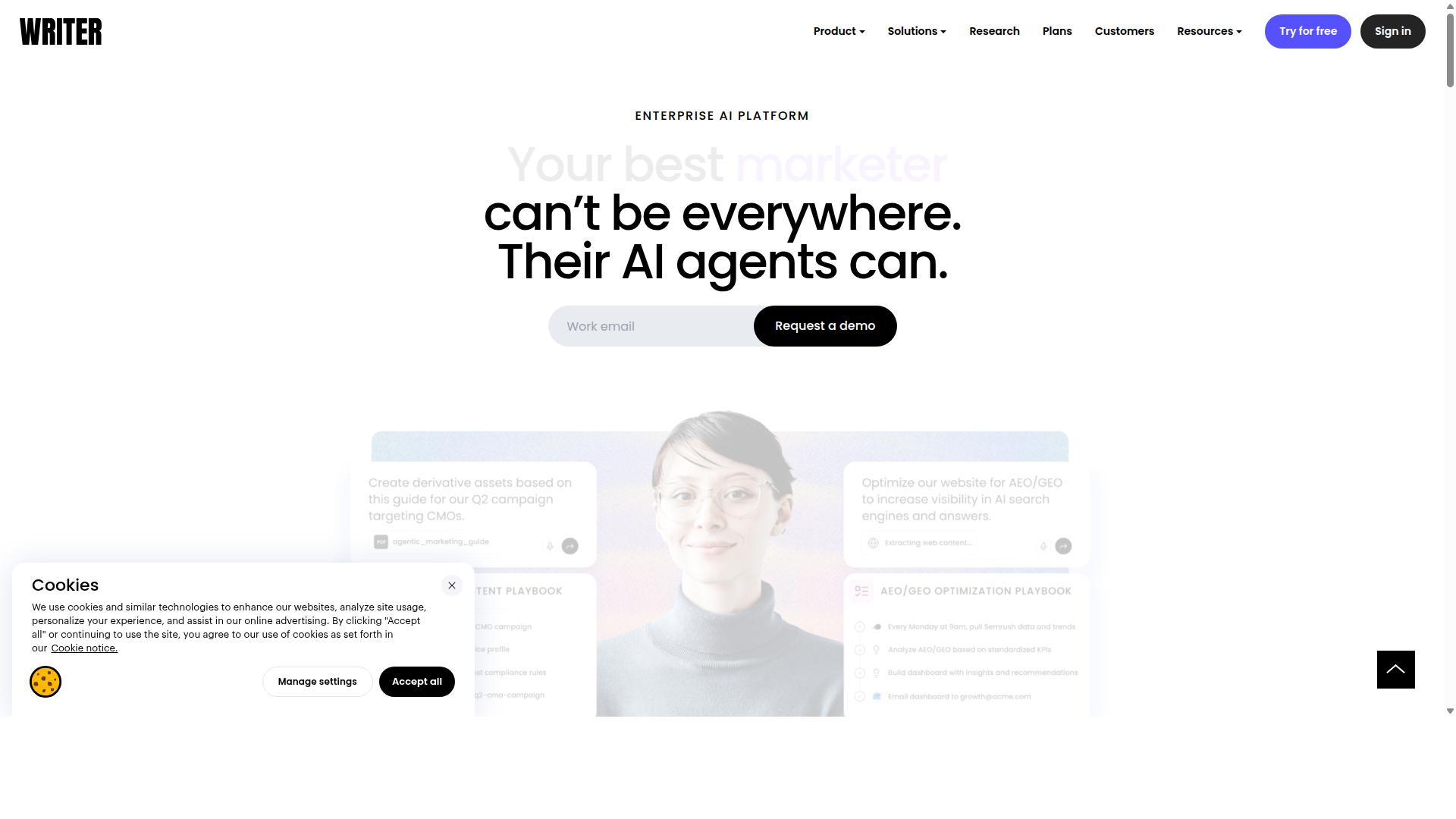 Writer website
